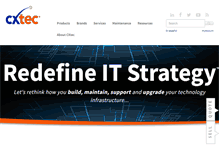 Tablet Screenshot of cxtec.com